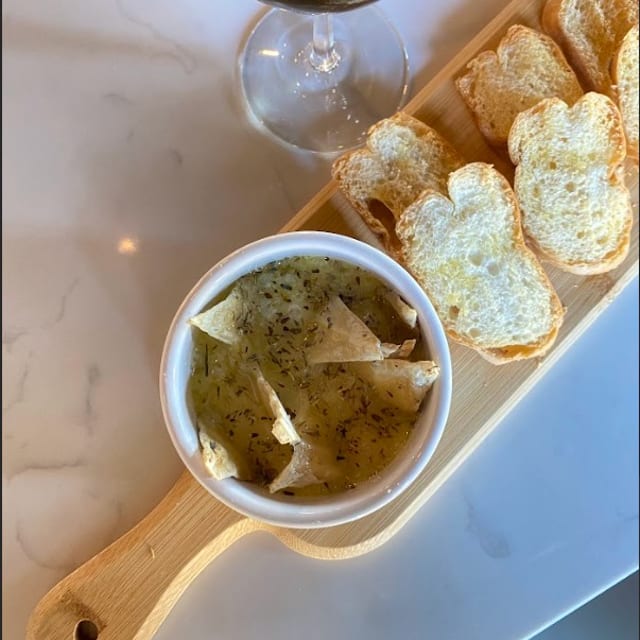 BAKED BRIE.