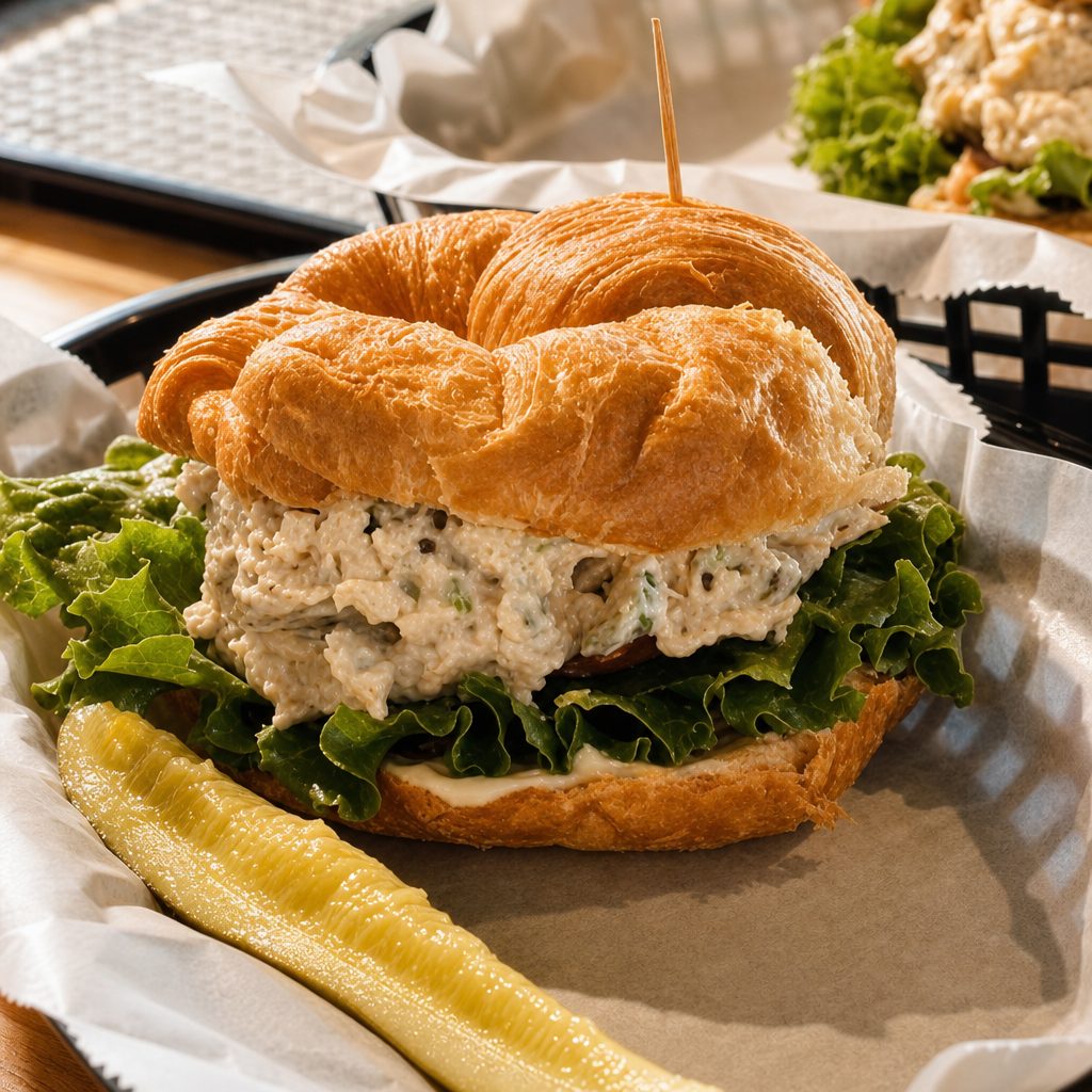 PIK-NIK - CHICKEN SALAD SANDWICH.