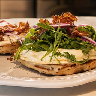 EVERYTHING BAGEL SANDWICH