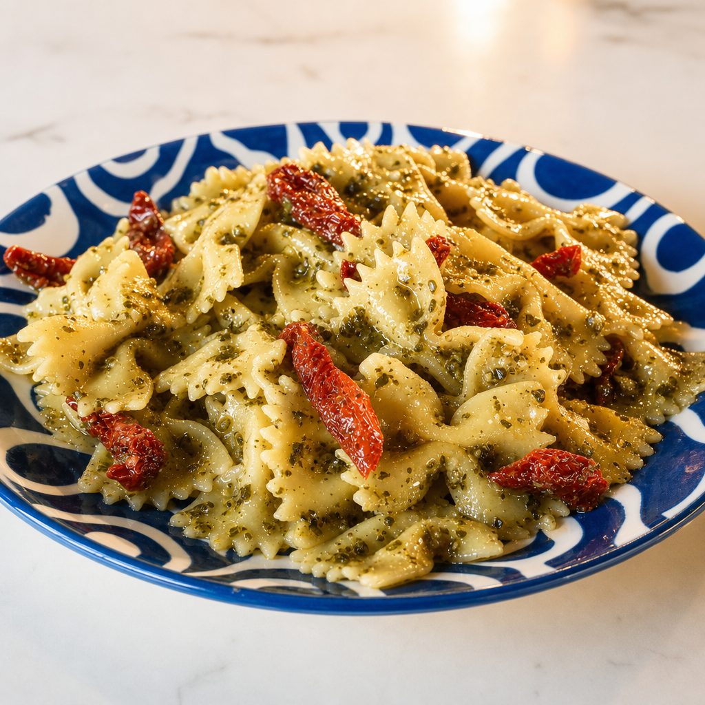 BOW TIE BASIL PESTO SALAD DINNER - 16oz.