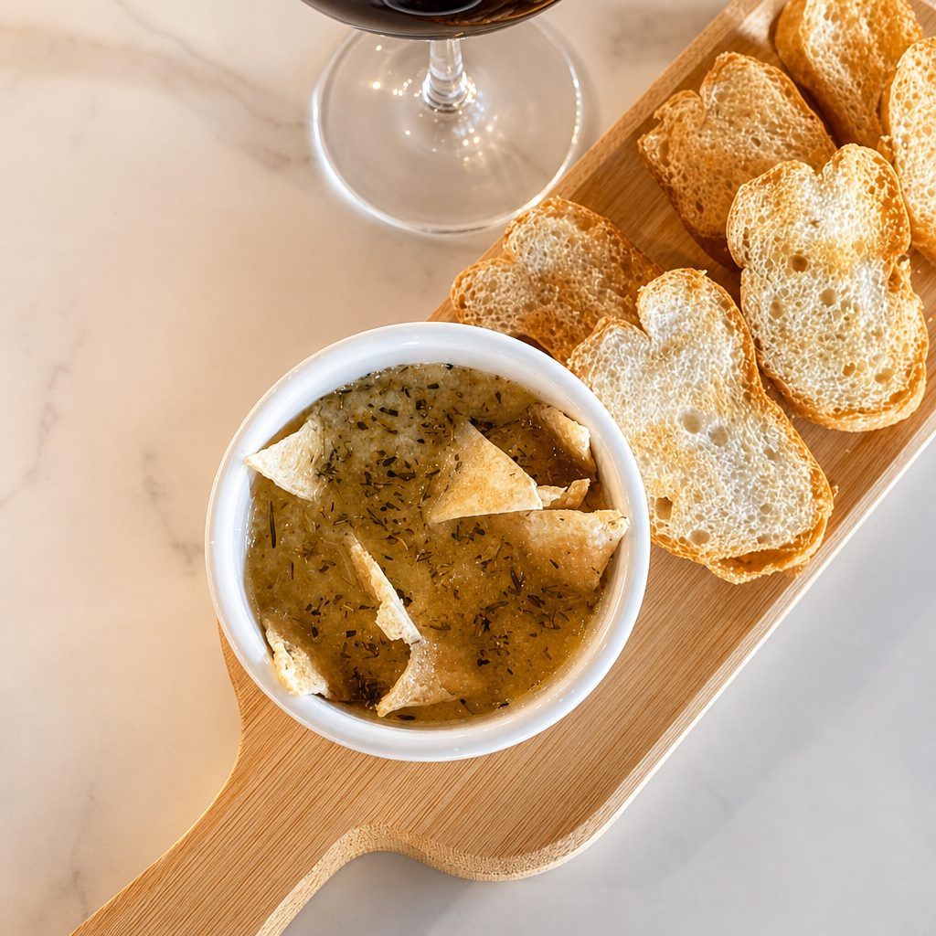 BAKED BRIE.