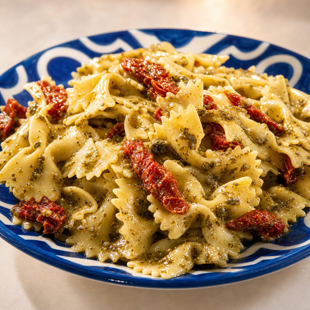 BOW TIE BASIL PESTO SALAD BULK - 32oz.