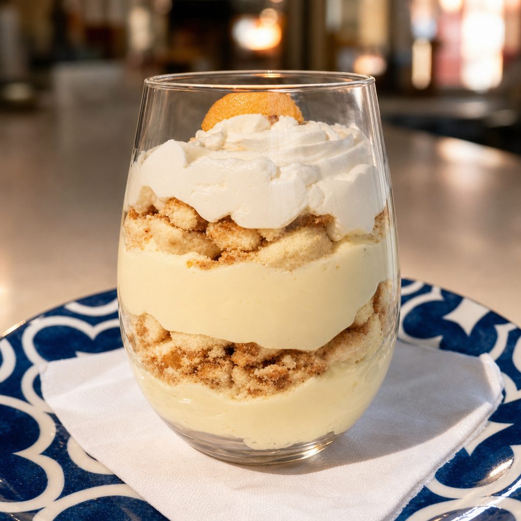 BANANA PUDDING.