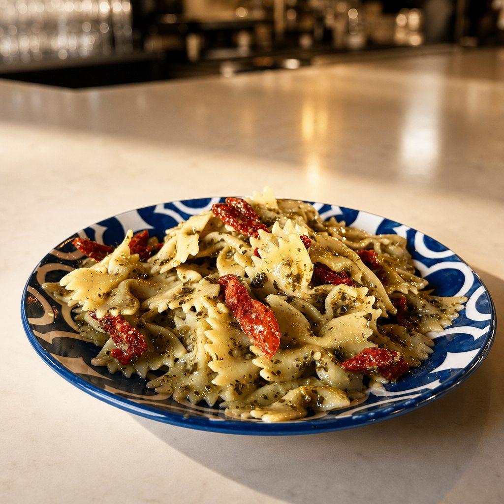 BOW TIE BASIL PESTO SALAD SIDE - 8oz.