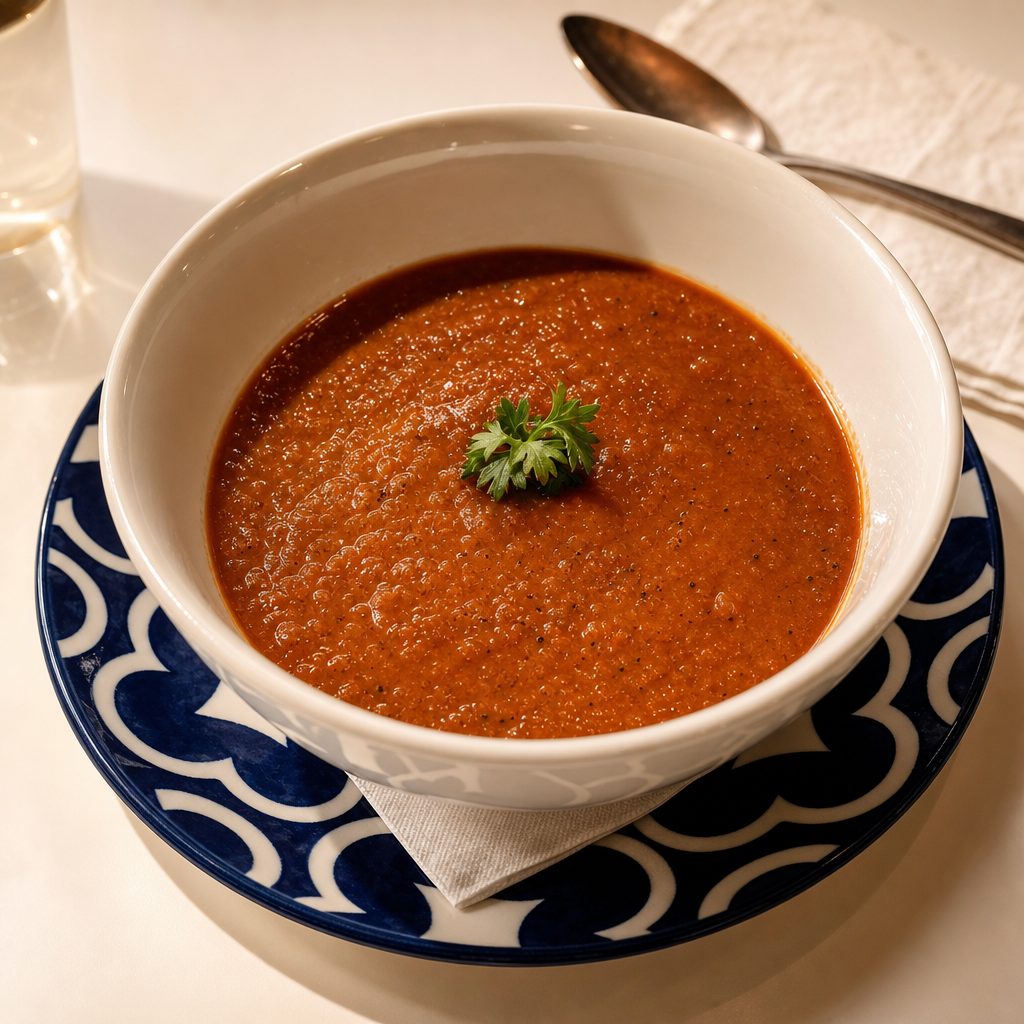 TOMATO BASIL SOUP BULK - 24oz.
