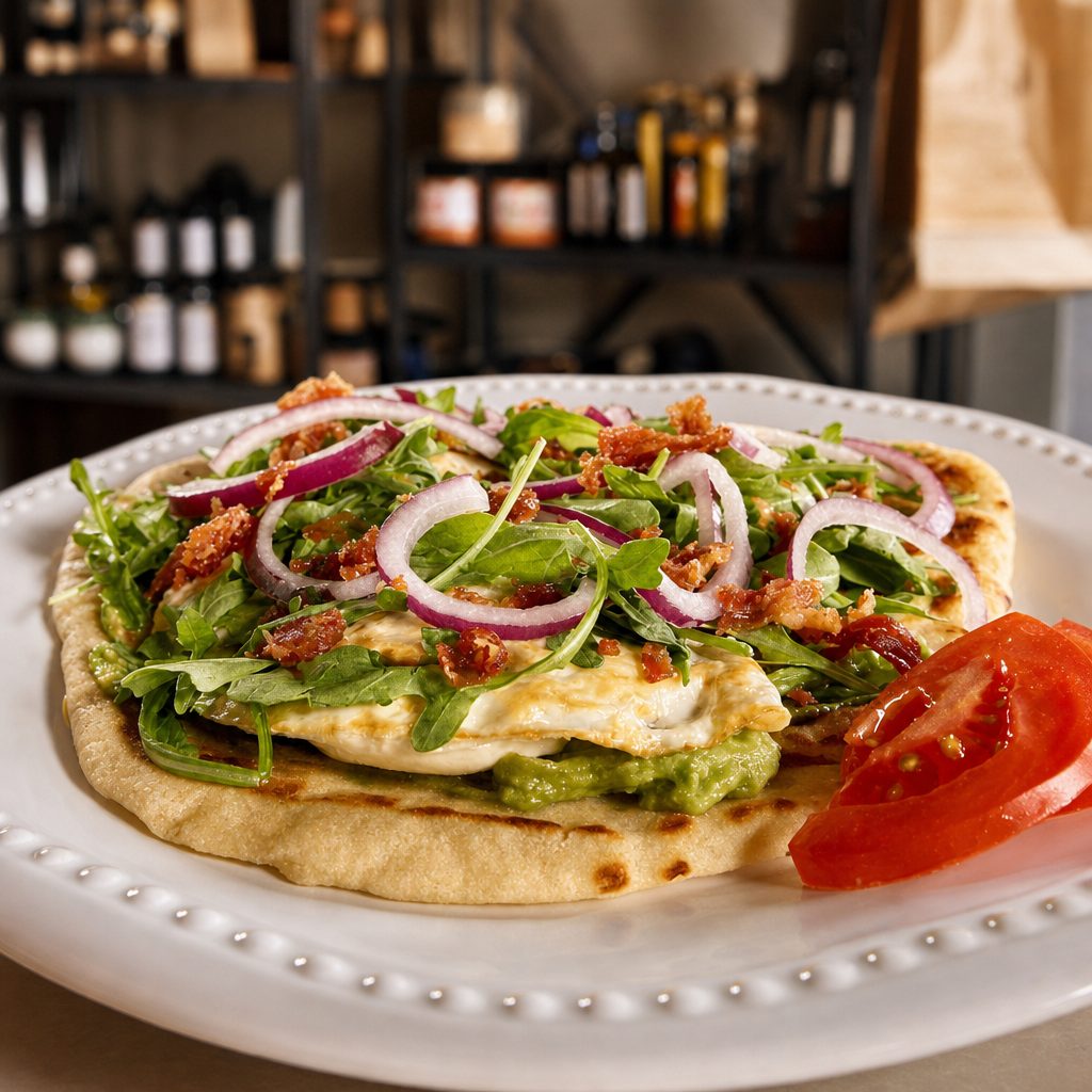 THE KLINE - AVOCADO FLATBREAD.